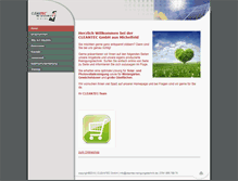 Tablet Screenshot of cleantec-reinigungstechnik.de
